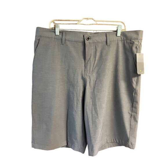 Ocean Current Men’s Super Flex Flat Front Shorts Sz 38/11 Gray NWT - Picture 1 of 6